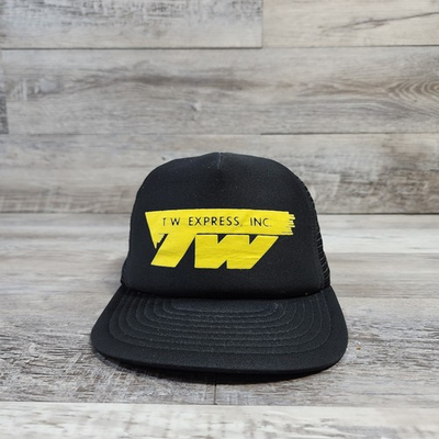 #ad TW Express Inc Men#x27;s Hat Cap Adult Snapback Adjustable Trucker Meshback $6.77