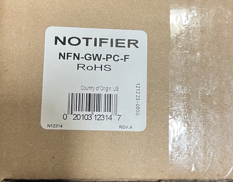 Notifier NFN-GW-PC-F Intelligent Gateway Interface for Onyx Fire Monitoring NIB