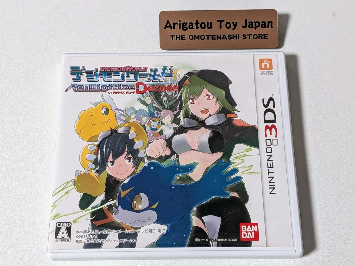 未開封ニンテンドー3DS デジモンワールド Re：Digitize Decode Digimon World Re:Digitize Decode (Nintendo 3DS, 2013) - Japanese