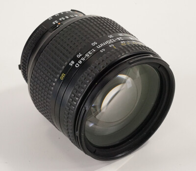 AF NIKKOR 24-120mm／1:3.5-5.6 D Nikon Nikkor 24-120mm F/3.5-5.6 D IF AF Lens {72} - Used SLR