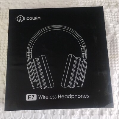 Cowin E7 Black Electronic/Wireless Headphones SKU 2788
