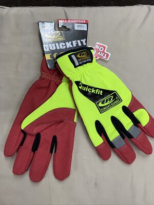 All Purpose Ringers Gloves 118-13 Quick Fit XXXL Glove Hi-Visibility