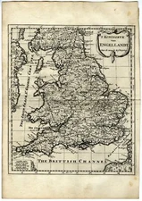 England-After LACROIX-SANSON-Halma ed.-1705