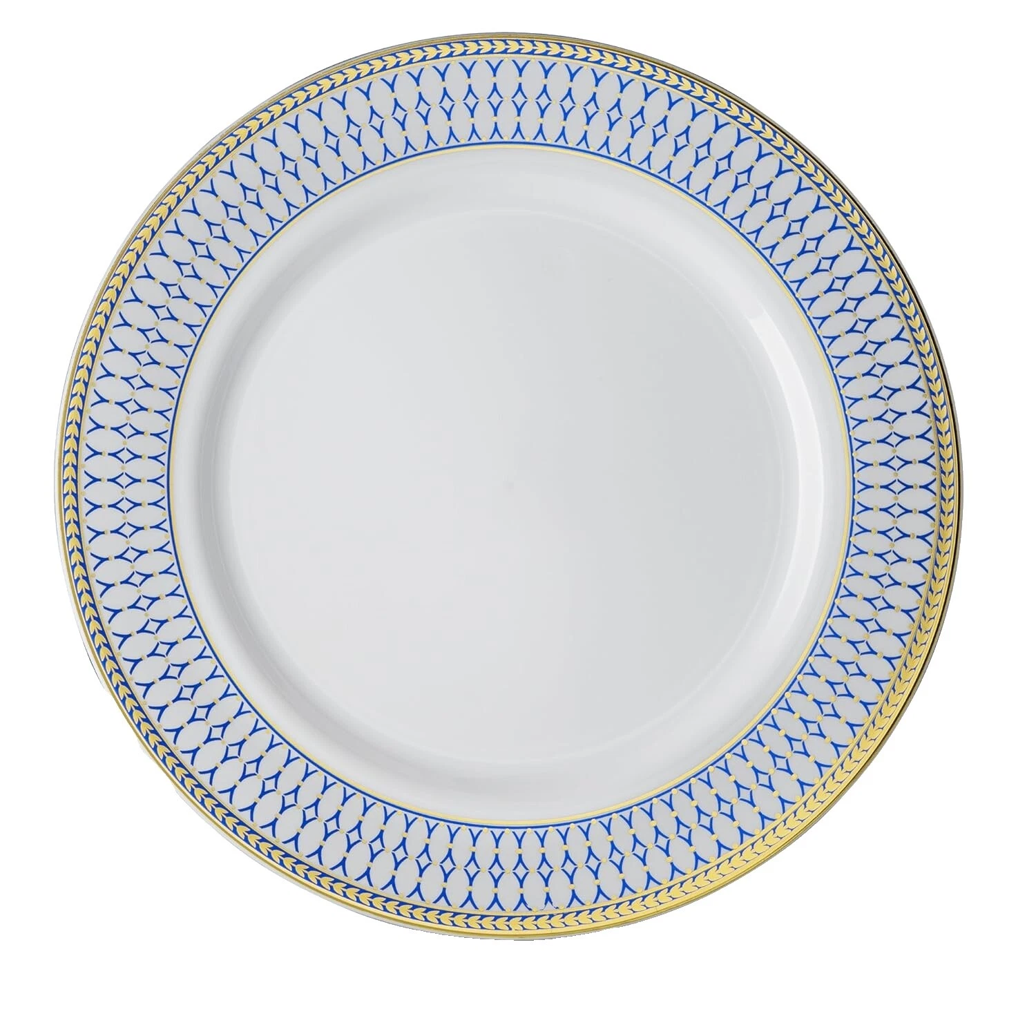 White Plastic Plates Party Tableware & Serveware