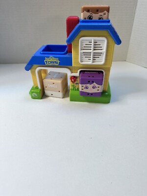 Leap Frog Learning Town Happy Home Playset Educational Smart Blocks 2005 Toy