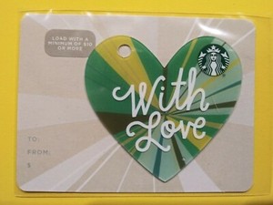 $5 starbuck gift cards