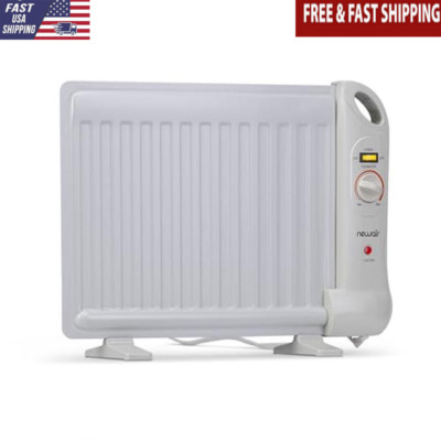 Portable 400W Under Desk Heater Slim Design Energy Efficient Silent Operation US