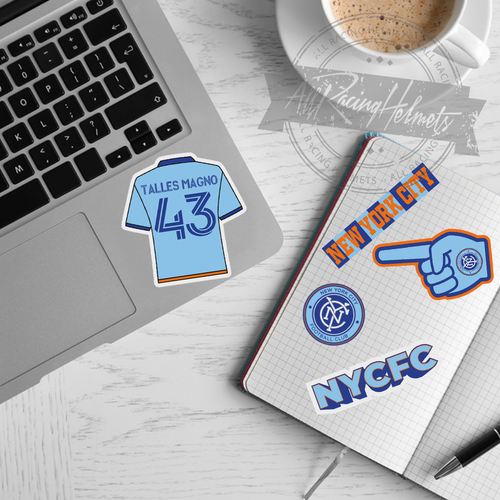 New York City Football Club MLS Soccer Printed Vinyl Decal Sticker High Quality - Picture 2 of 4