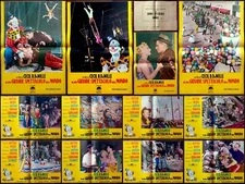POSTER LOBBY CARD ORIGINAL ITALIAN MOVIE MEMORABILIA THE GREATEST SHOW ON EARTH