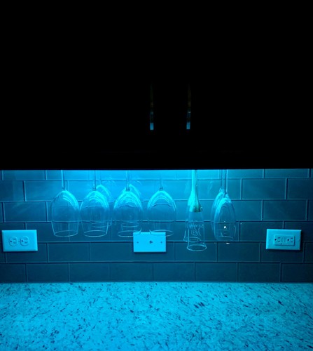 Bluetooth Controlled LED Cabinet Lights with 16 Million Colors & Motions Options - Picture 5 of 12