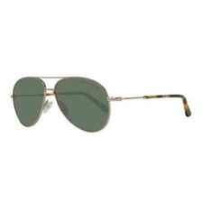 GANT GA7097 32R Gold Havana Polarized Aviator Style Sunglasses Frame 56-12-145