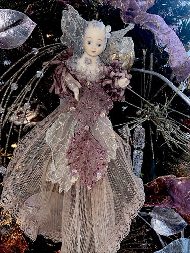 Vintage Angel Ornament by Louis Nichole1985 Rare 16” Delicate Detail Handpainted - Picture 3 of 24