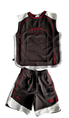 New Nike Air Jordan Jumpman Shirt Shorts 2PC Set Black Retro