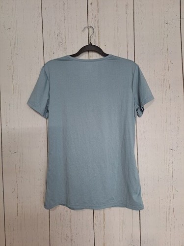 32 Degrees Cool Size Large Ice Blue Active Short Sleeve Running Shirt - Picture 6 of 6