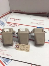 2004-2008 NISSAN MAXIMA & ALTIMA REAR CHILD SEAT ANCHOR COVER BEIGE OEM CLEAN