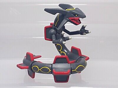 Black Shiny Rayquaza Pokemon Monster Collection Figure Takara Tomy G08 2.5in