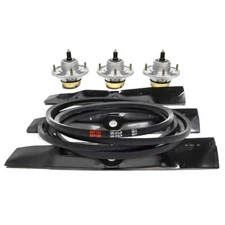 Spindle Belt Blade Deck Kit for John Deere 48 Inch Z425 Z445 AM144377 M158130