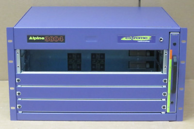 NEU Extreme Networks Alpine 3804 5 Slot Switch nur Gehäuse 45040 802049-00-04