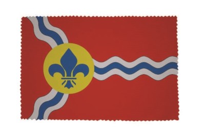  Glasreinigungstuch Brillenputztuch Fahne Flagge St. Louis