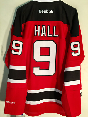 Reebok Premier NHL New Jersey Devils Taylor Hall Red Jersey sz