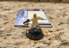 WOTC Star Wars Miniatures - Luke Skywalker Rebel 10 Rare w/ Card