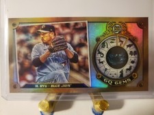 HYUN-JIN RYU 2022 TOPPS GYPSY QUEEN GQ GEMS MINI #GGM-16 BLUE JAYS