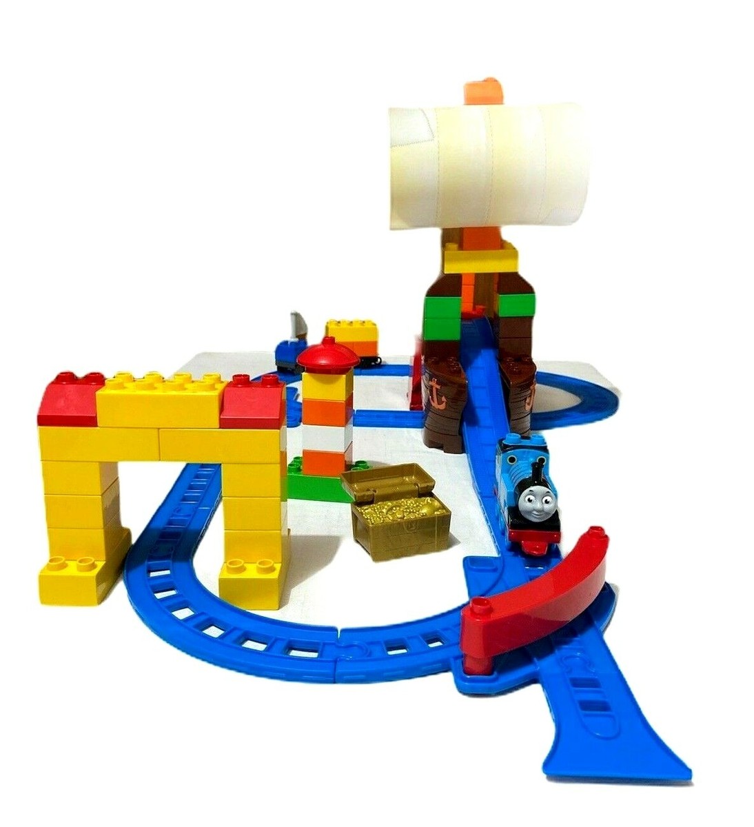 Train Set Mega Blocks Train Mega Bloks Thomas And Friends Building Bricks  Trains Tracks 95 Pieces Manual