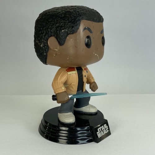 Funko Pop Star Wars Finn (2), Baze Malbus, rayado, rayado, marcas, suelto - Imagen 7 de 12