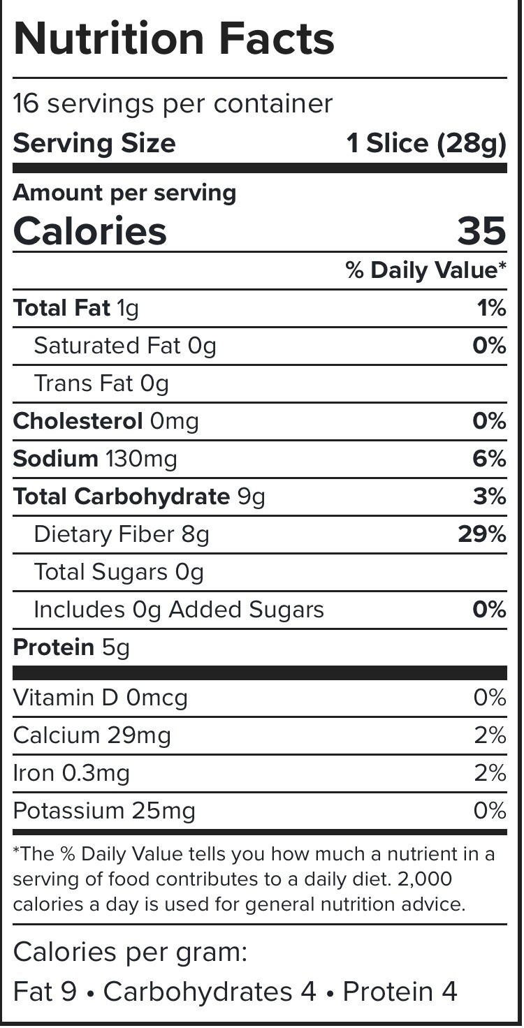 Lewis Bakery Healthy Life Keto Loaf Bread, 1 Lb. SAME DAY SHIPPING