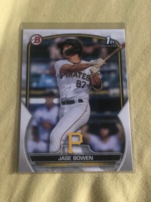 BOWMAN 230g 4個 623-2 2023 Bowman Baseball 1st Jase Bowen Pittsburgh Pirates | eBay