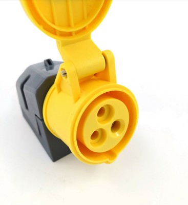 Presa Elettrica Industriale Power Master Heavy Duty 16A Da Incasso A Superficie. Per Camper E Uso Pesante, Nuova.