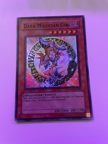 Dark Magician Girl DPYG-EN008 1st Edition Super Rare Yugioh | eBay