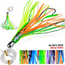 1PCS Marlin Tuna Fishing Lure Squid Octopus Soft Lure Deep Sea Trolling Big Game