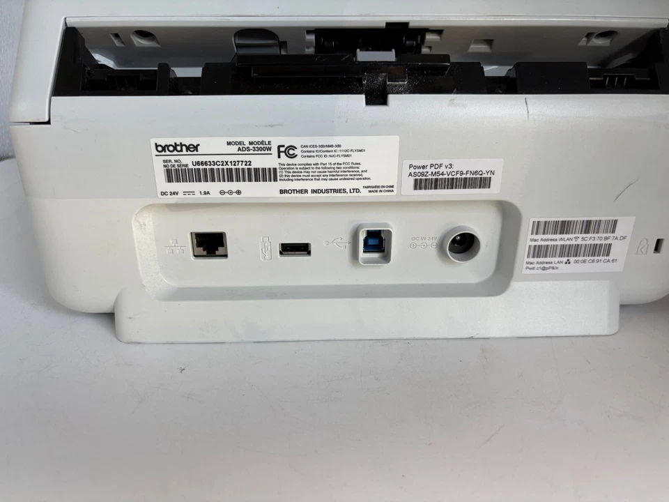 Brother ADS-3300W Wireless - Image 3 of 3