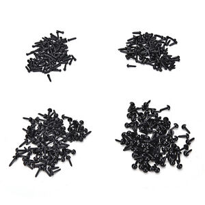 100x Black Plastic Safety Eyes Toy for Teddy Bear Doll Animal Making Craft xkUNC 100x Black Plastic Safety Eyes Toy for Teddy Bear Doll Animal Making Craft xkUNC