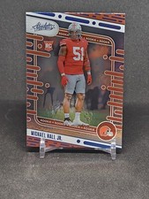 2024 Panini Absolute #153 Michael Hall Jr. Blue Rookie RC Cleveland Browns