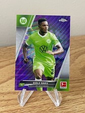Ridle Baku /299 Purple Wave REFRACTOR 2021-22 Topps Bundesliga Chrome #96 UCC