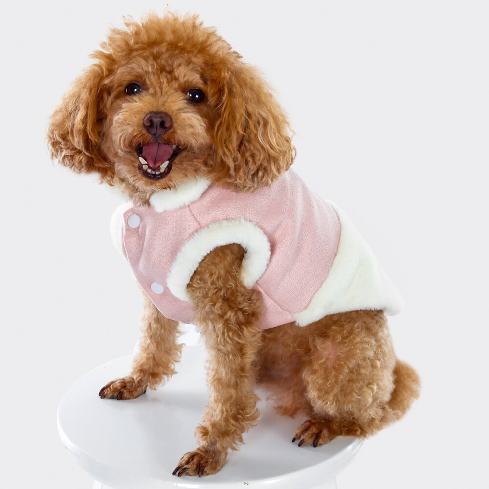 Dog Coat Small Fleece Lined Pet Cat Puppy Winter Jacket Vest Warm Dog