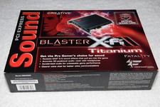 Creative Sound Blaster X-Fi Titanium Fatality Pro Series PCIe Audio Card SB0886.