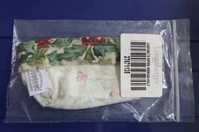 Longaberger Christmas American Holly Salt &and Pepper Basket Liner #27671135 NEW