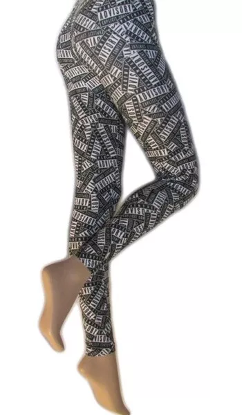 Funky shop print leggings
