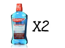 Colgate Sensitive Pro Relief Soothing Fresh Mint Alcohol Free 1L x2 Mouthwash
