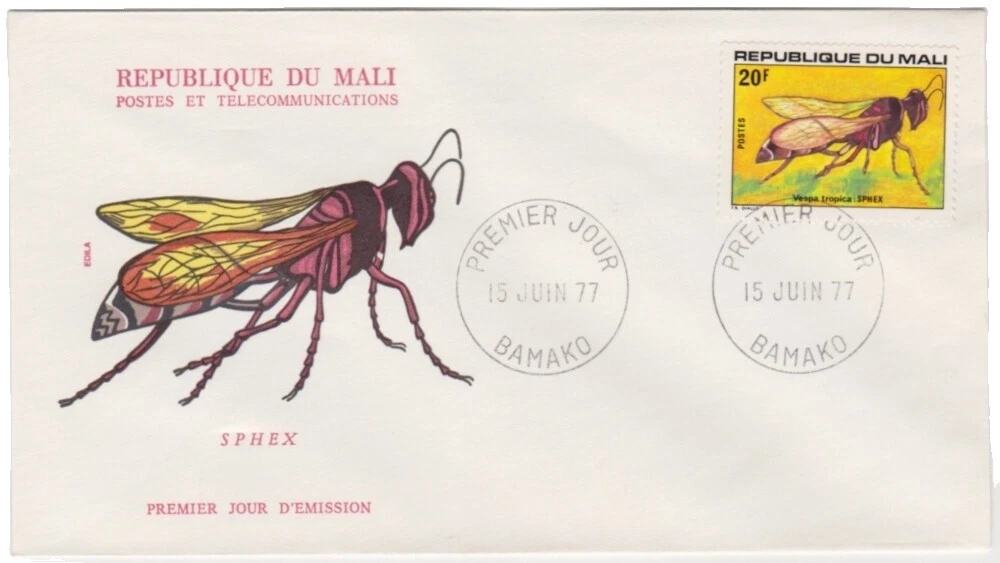 Insects First Day of Issue Worldwide First Day Covers