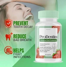Prodentim Advanced Oral Probiotics 3 pack 90 soft tablets