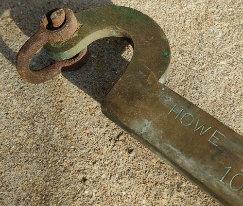 Howe Mercantile Scale Beam, Antique, Brass, 20 Inch Long, Hang And Use! - Picture 10 of 10