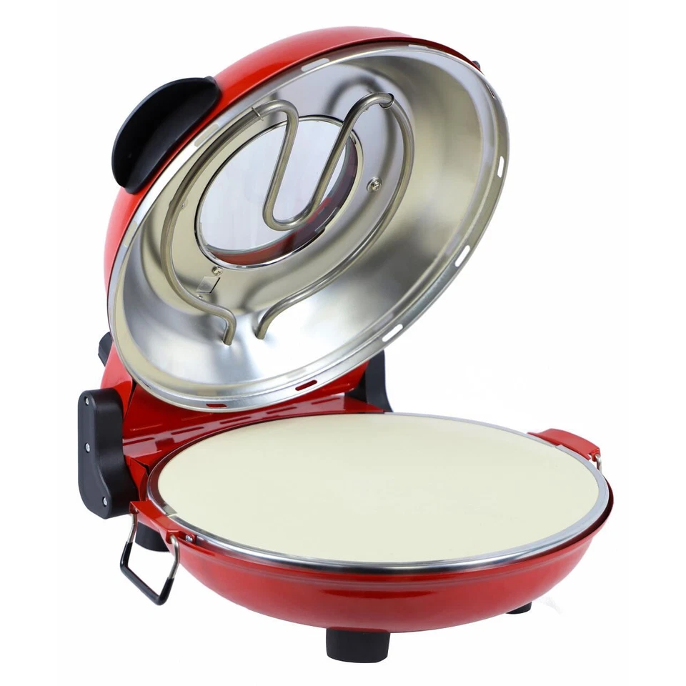 Pizzaofen elektrisch Pizzabackofen Pizza-Backstation Pizzabackmaschine 1400W - Bild 2 von 3