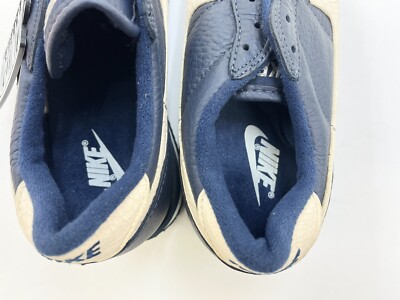 1990 Nike Leather Cortez Limited Edition Navy Blue White Sz 8.5