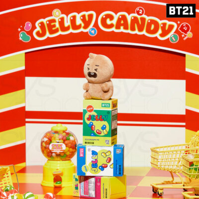 BTS BT21 Official Goods JELLY CANDY Mini Doll + Tracking Number | eBay