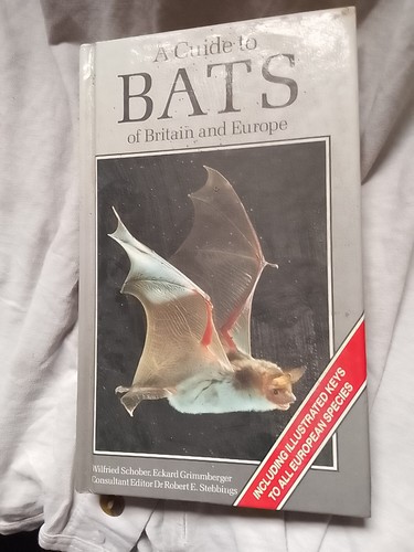 a guide to bats of britain and europe-new hb colour illustrations-free postage