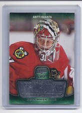 14-15 2014-15 UPPER DECK MVP ANTTI RAANTA NHL ROOKIE OF THE MONTH BLACKHAWKS